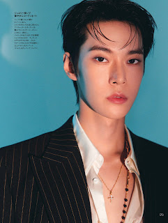 Doyoung of NCT 127 Elle Japan February 2023