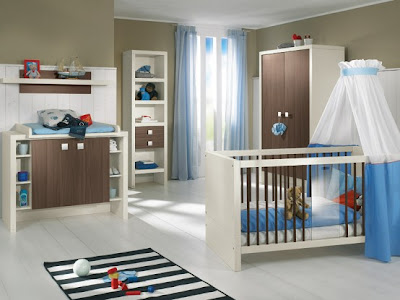 Baby Furniture Sets on White And Wood Baby Nursery Furniture Sets 2