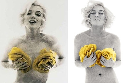 lindsay lohan marilyn monroe