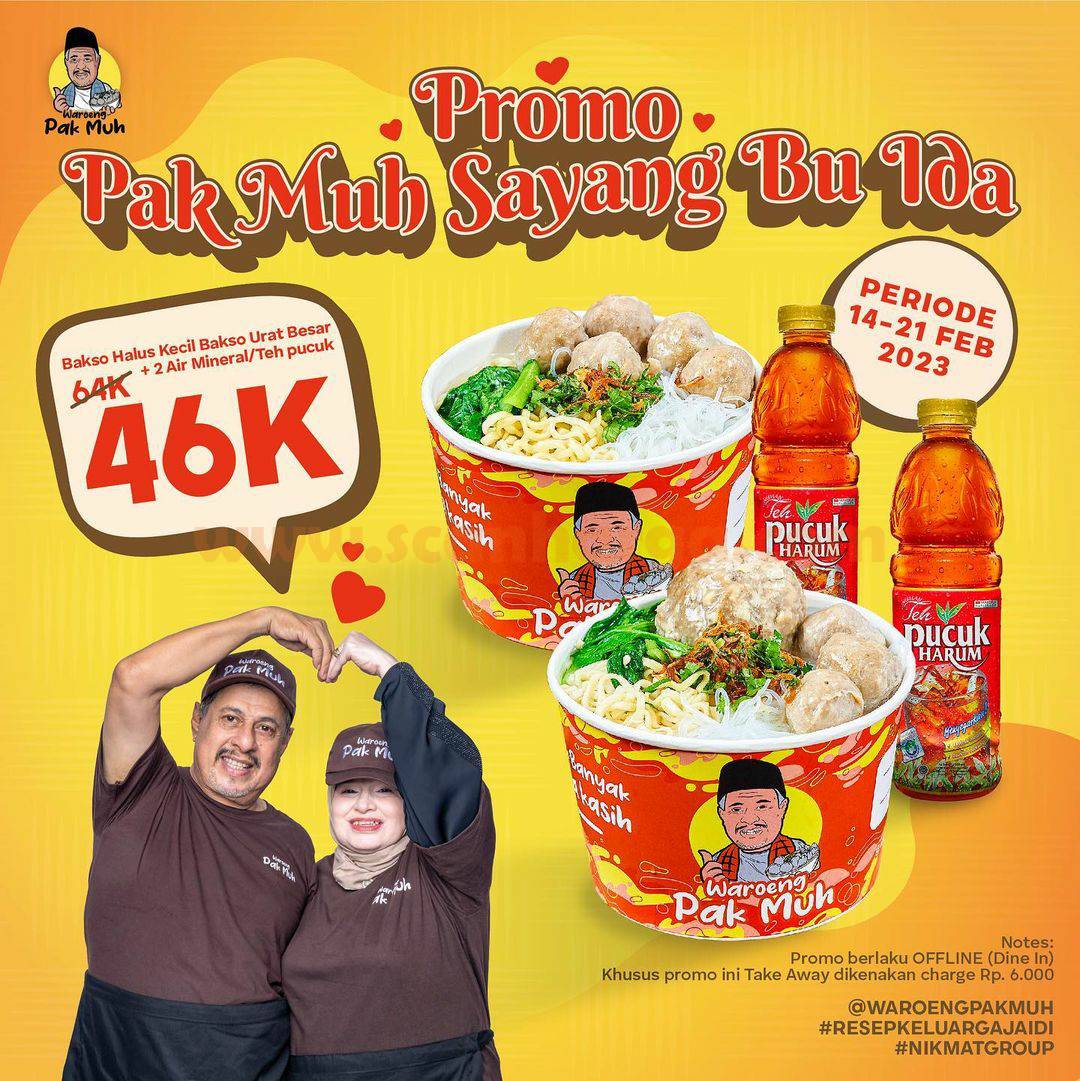 Waroeng Pak Muh Promo Paket Sayang Bu Ida cuma 46RB*