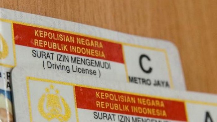   Ini Biaya Pembuatan dan Perpanjangan SIM Mobil/Motor