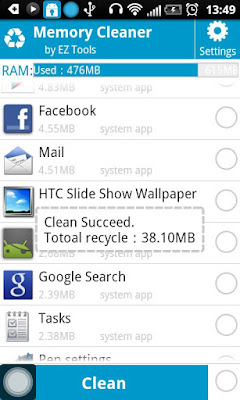Download Apps Memory Cleaner 2.7.2g APK Android Gratis