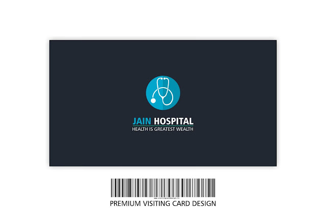 Medical Visiting Card Design front back