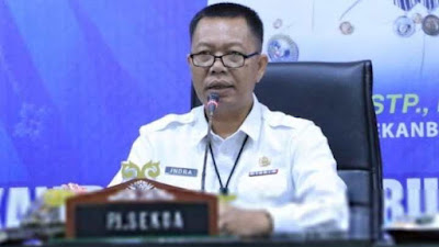 Pj Sekdako Indra Pomi Perintahkan OPD dan Kecamatan Kumpulkan Data Kegiatan 2022