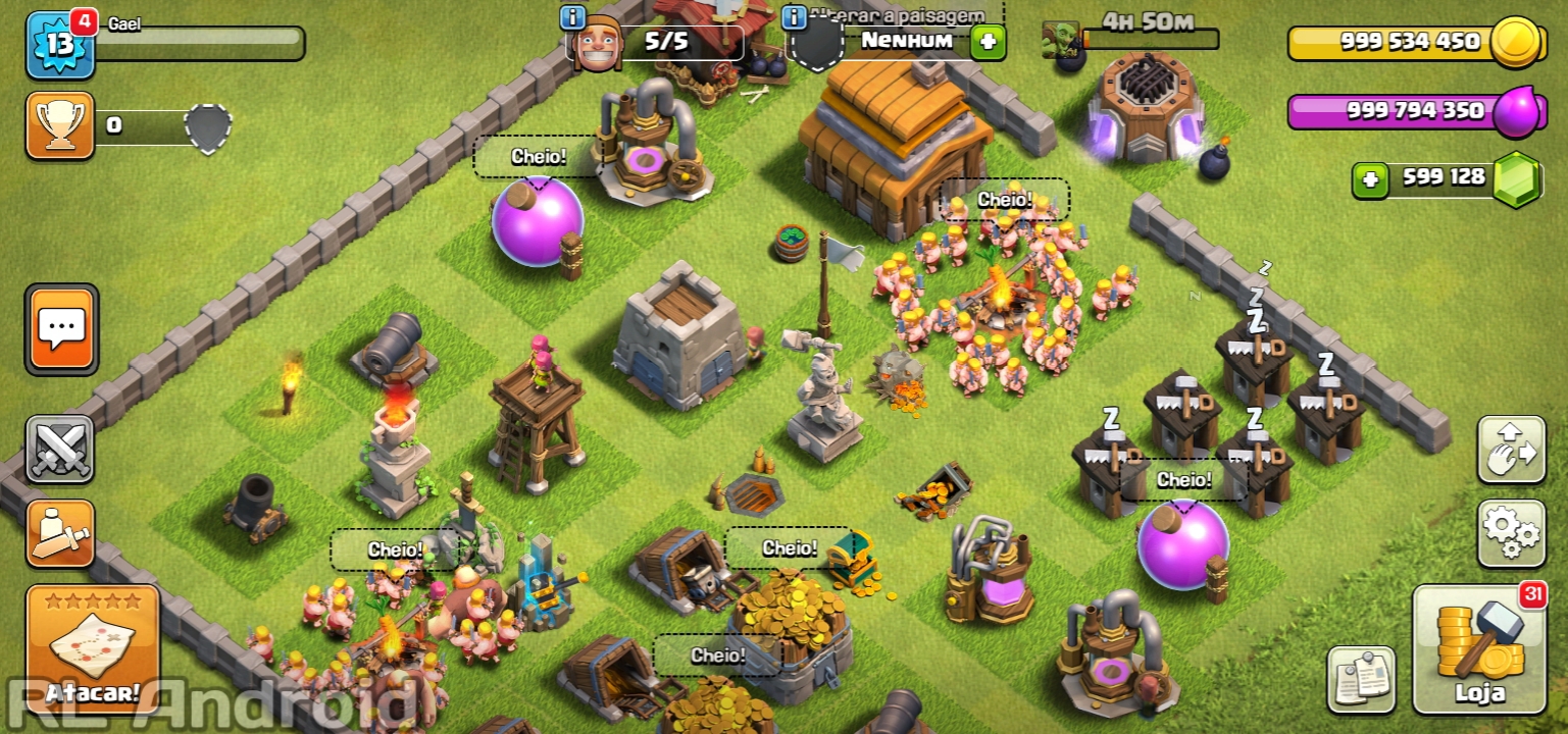 clash of clans dinheiro infinito