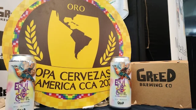 Cervecería osornina Greed obtuvo medalla de oro en Copa Cervezas de América