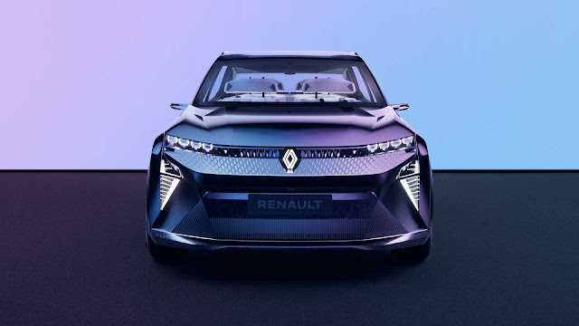 Renault Scenic Vision Previews Electric Crossover