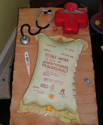 You may seen unusual cakes before, what about Medical cakes?