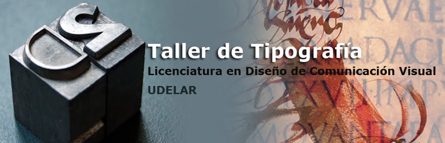 Taller de Tipografía I