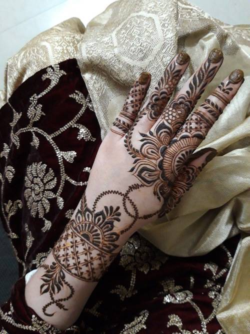 Patch Work Patch Mehandi Design - History Of Mehndi ...