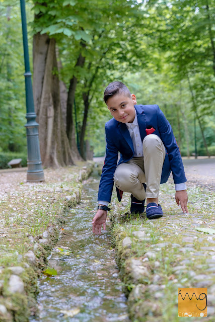 Reportaje de comunión en la Alhambra