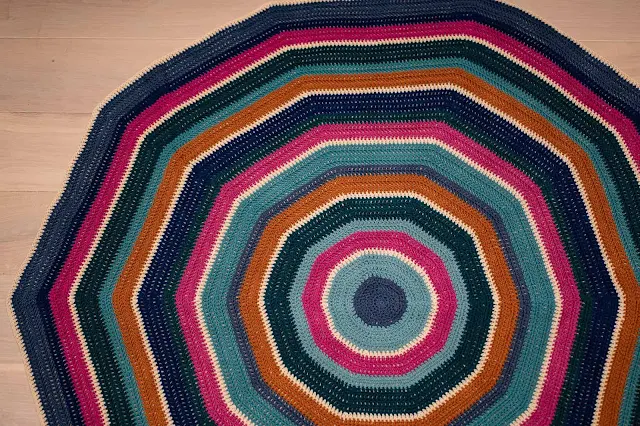 Crochet Round Rug