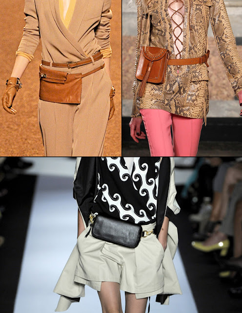 leather belt purse. Belt purses from Hermes SS11,