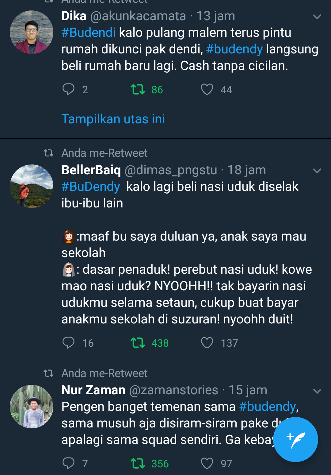 Kumpulan TweetVideo ParodiMeme Lucu Trending Topic Bu Dendy Yang