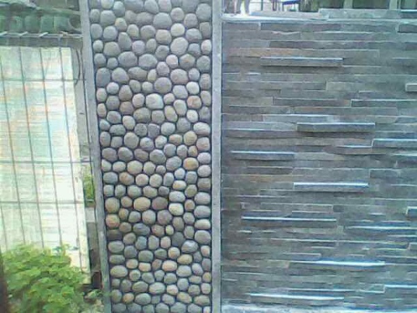  Harga  pagar  Rumah  modern  minimalis  batu alam Rumah  