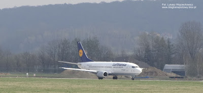 Boeing 737-330, D-ABEI, Lufthansa, Kraków Airport