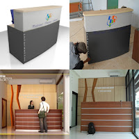 Contoh Desain Meja CS (Customer Service) Semarang - Furniture Semarang