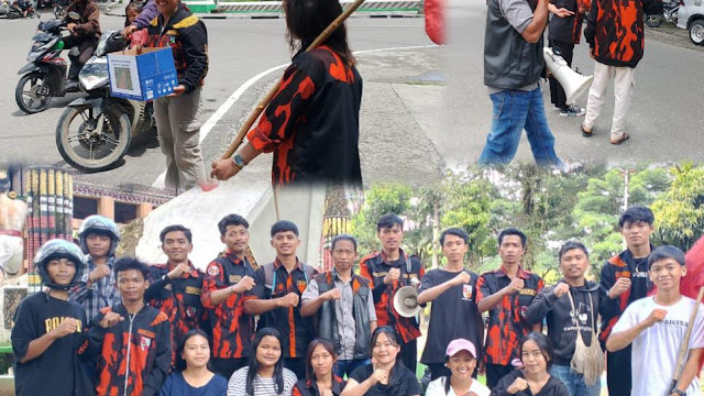 Peduli Kemanusiaan, SAPMA Pemuda Pancasila Tana Toraja Galang Dana Untuk Korban Tanah Longsor