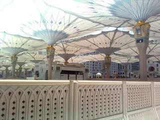 افضل واجمل صور مظلات المسجد النبوي بجودة عالية جدا