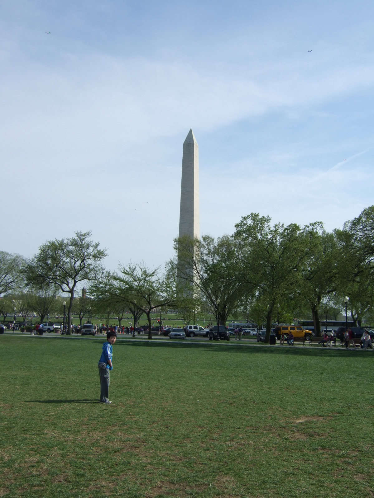 この青い空 コネチ ワシントン記念塔 In Washington Dc