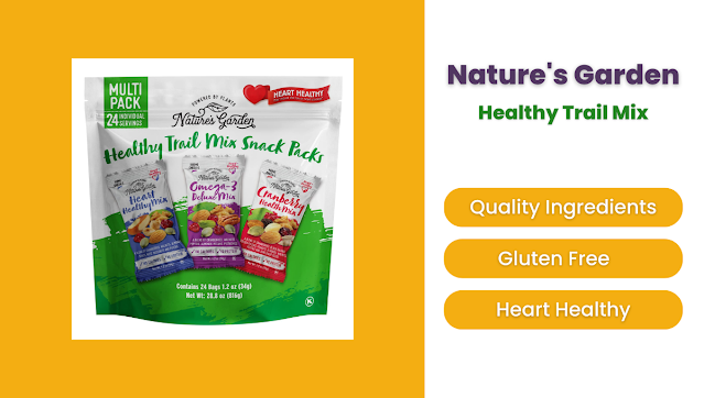 Nature's Garden Healthy Trail Mix Snack Packs