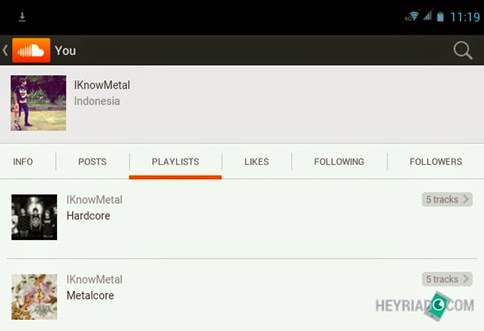  Menghapus lagu di Soundcloud melalui Tablet dan Smartphone Android Otak Atik Gadget -  Cara Menghapus Lagu di Soundcloud Android