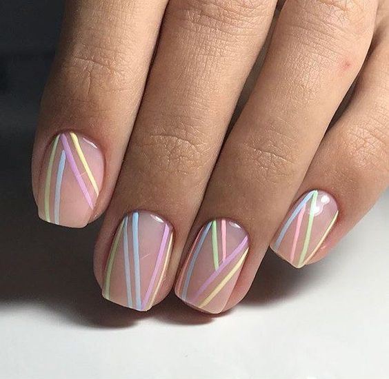 simple nail art idea