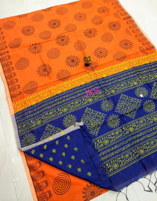  Handloom  Printed Silk Cotton Sarees  Buy Online 