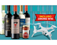 Giordano Vini Gusta e Vola : 10 vini + 4 prodotti alimentari + Drone W10 a soli € 49,90