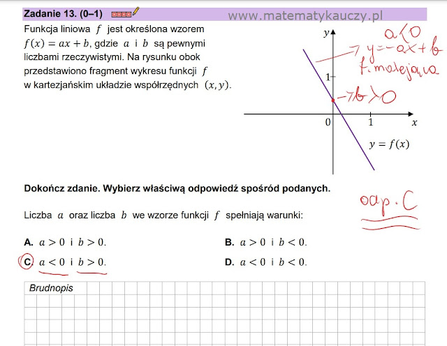 ROZWIĄZANIA Arkusza Maturalnego 2023 MATEMATYKA - 8 maj 2023 - Formuła 2023 - Poziom podstawowy