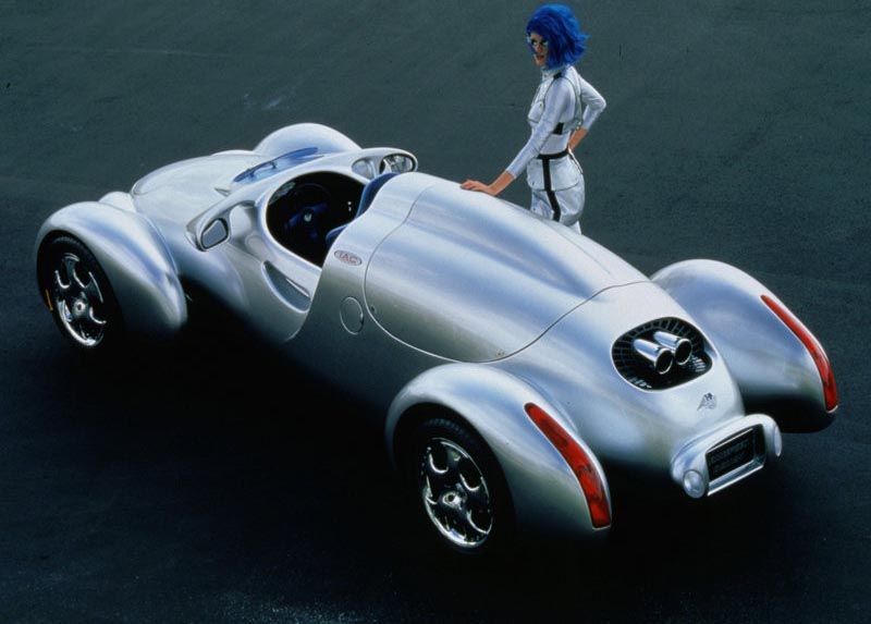 1998 Jaguar Xk180 Concept. Rinspeed E-Go Rocket Concept,