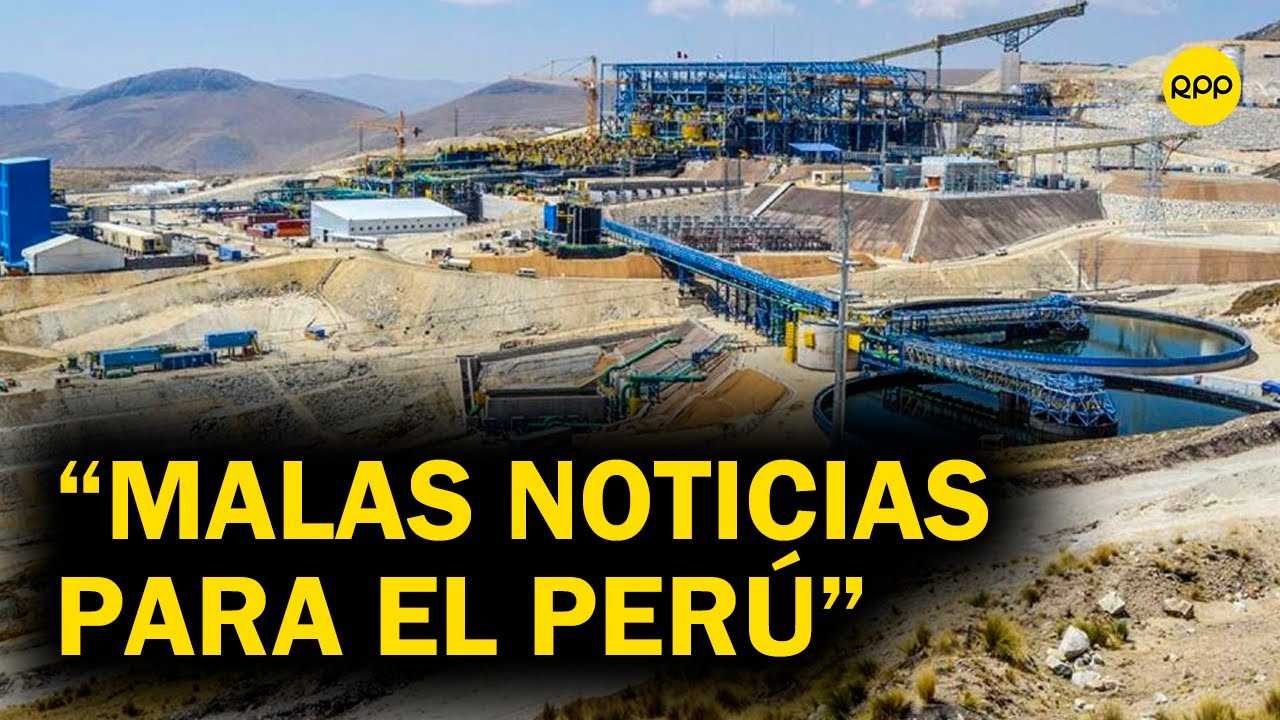 Las Bambas suspende sus operaciones: "Malas noticias para el Perú"