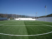 El nuevo campo de fútbol 7 de la localidad gaditana de Jimena de la Frontera .