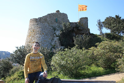 The Castle of Begur in La Costa Brava