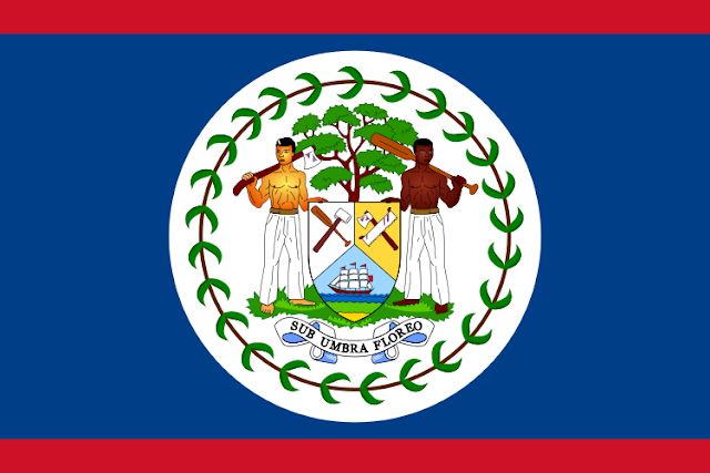 Bendera negara Belize