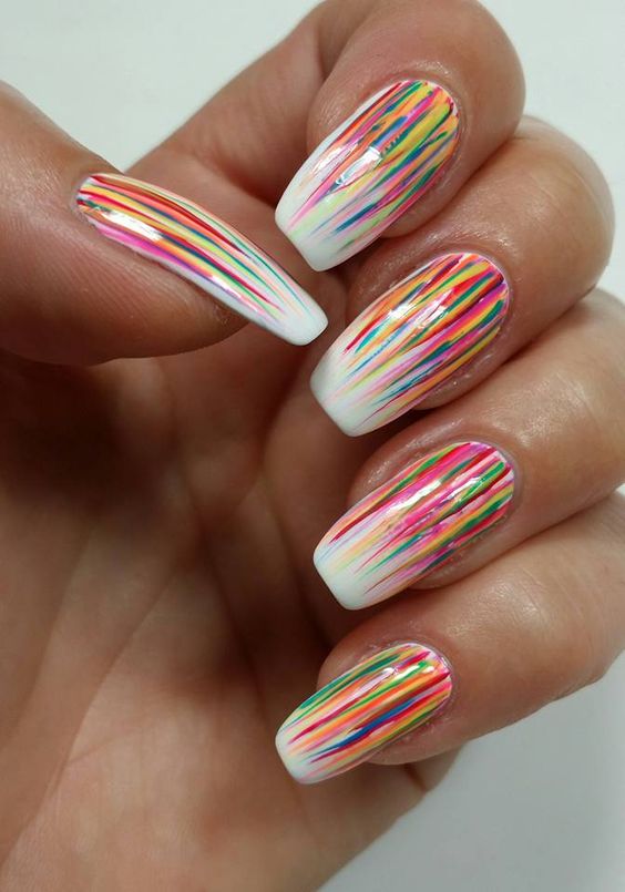 46 Super Easy Summer Nail Art Designs