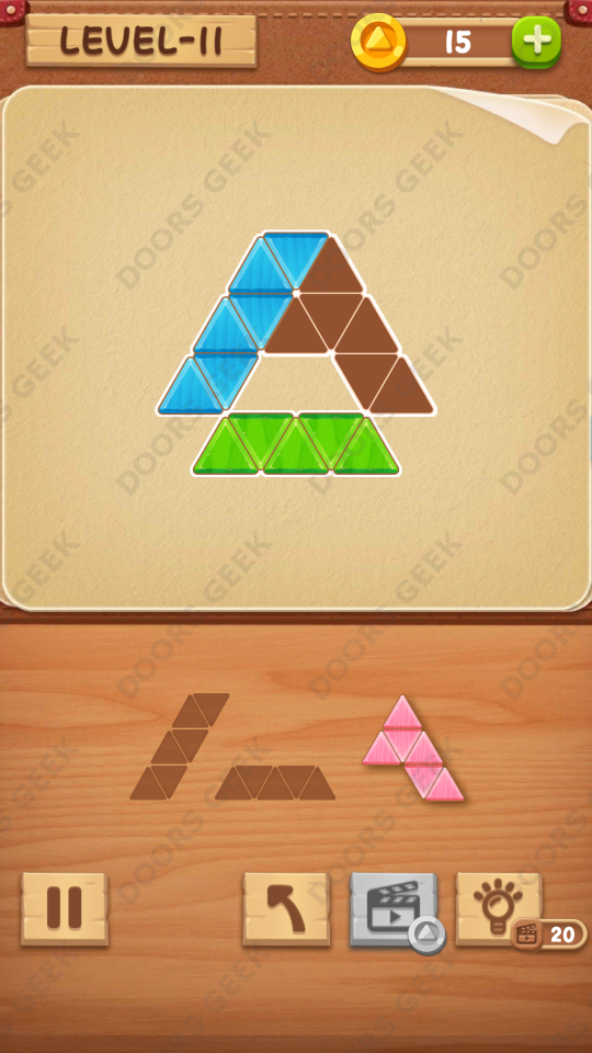 Block Puzzle Jigsaw Rookie Level 11 , Cheats, Walkthrough for Android, iPhone, iPad and iPod