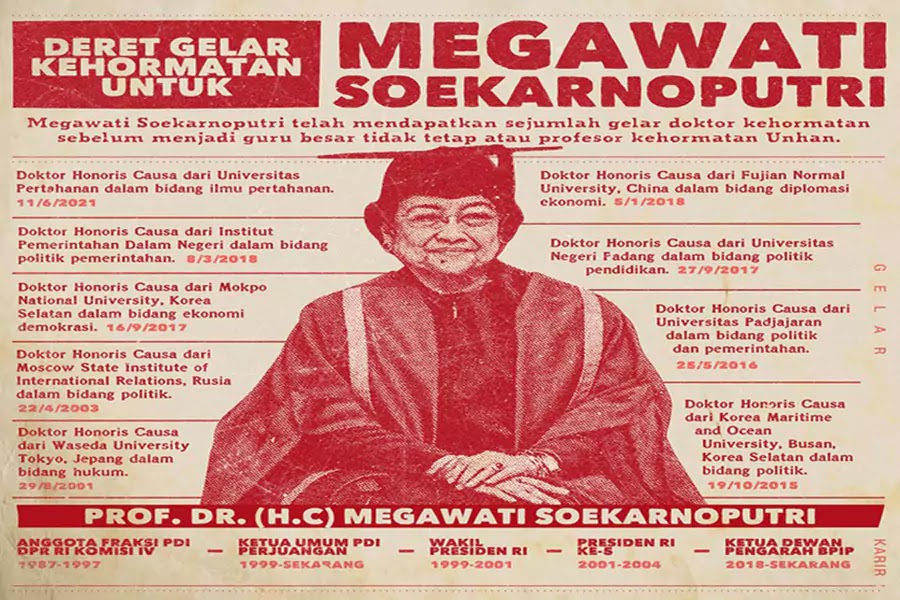 Megawati Jadi Profesor Kehormatan dalam Acara Institut Seni Seoul Korsel