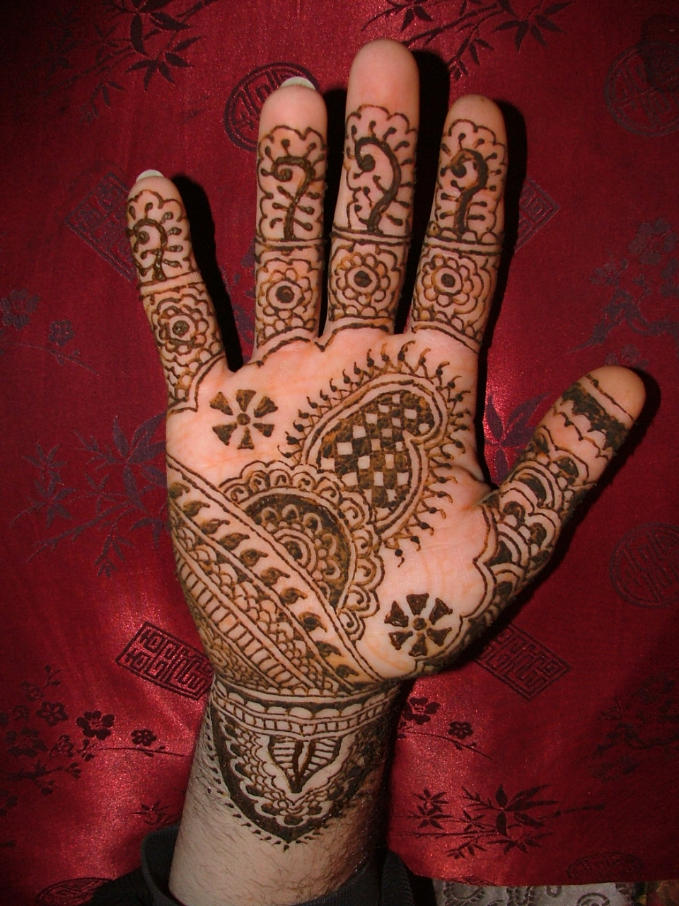 Henna Tattoo For Hands ~ Design