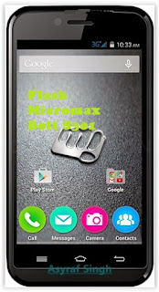 Flash Bricked / Bootloop Micromax Bolt S301.