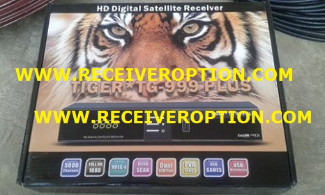 TIGER TG-999 PLUS HD RECEIVER POWERVU KEY ORIGINAL NEW SOFTWARE