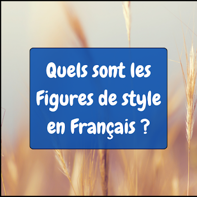 Quels sont les figures de style en Français ?