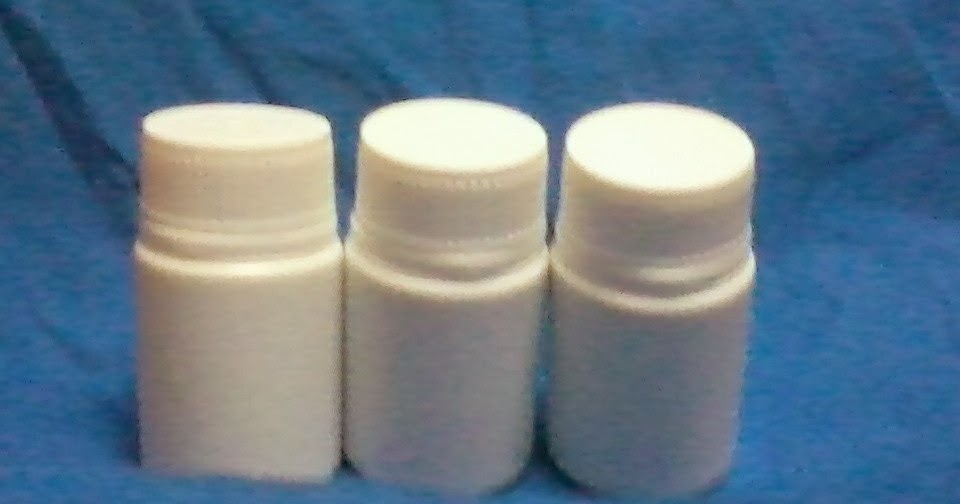 Rawatan Herba Dan Pemakanan: White Bottle for Capsule