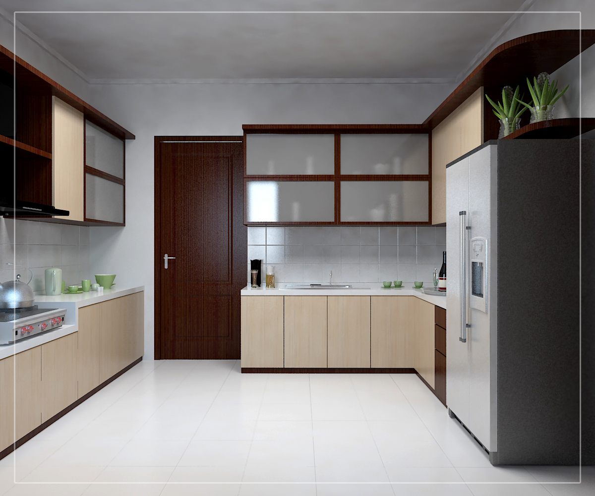  Design  Dapur  dan Kitchen Set Tanah dan Property