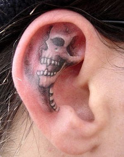 ear tattoos, tattooing