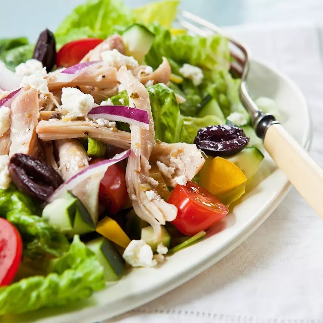 Traditional Mediterranean salad 