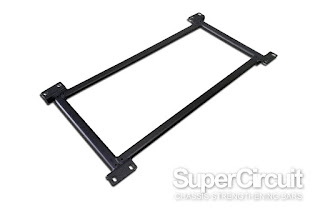 SUPERCIRCUIT mid chassis brace made for the Volkswagen Mk6 Golf GTI.