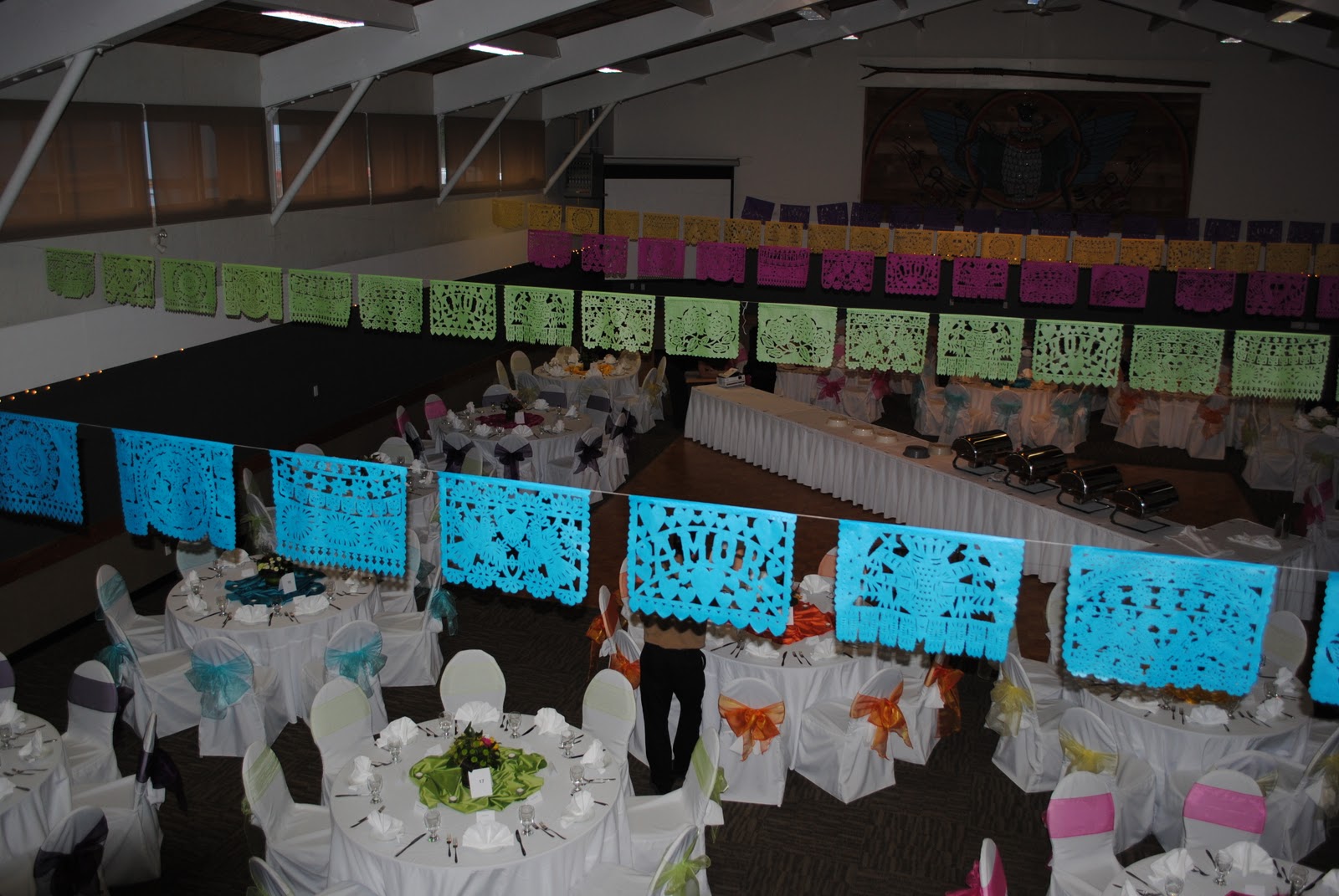 Fiesta themed wedding at