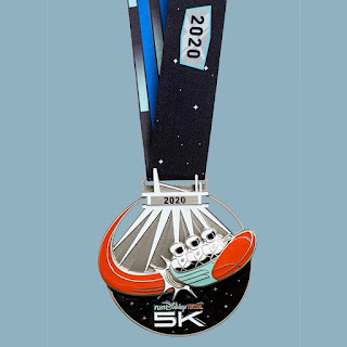 RunDisney Virtual Series 2020 - Space Mountain médaille