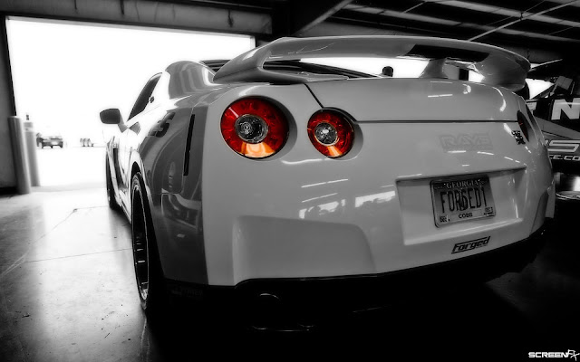 R35 GTR's big ass My current desktop pic 1920x1200 R35Wallpaper